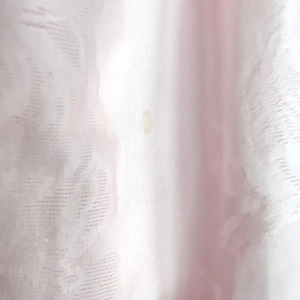 Loveable Inspirations Flower Girl Dress‎ Pink Lace Jacquard Rose Size 5 Cotton